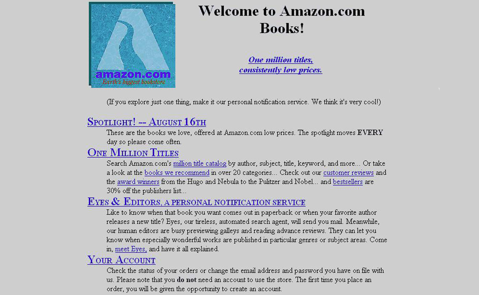 amazon original website